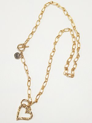 [클리어런스50%] Truelove twoway necklace / Gold